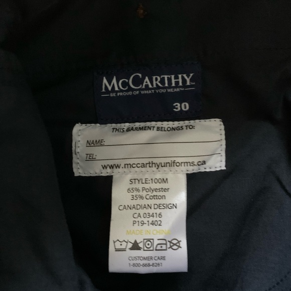 McCarthy NEW Navy Men’s Walking Short Size 30 - Picture 4 of 6
